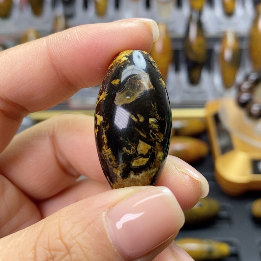 玛瑙/玉髓颈饰合金