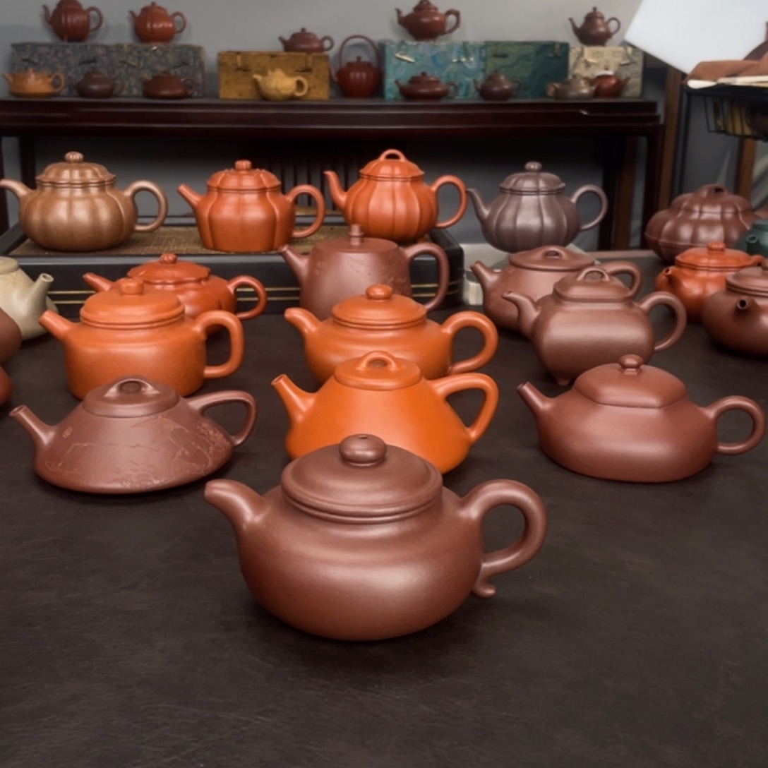 耶***子紫砂茶壶宜兴紫砂壶半手工