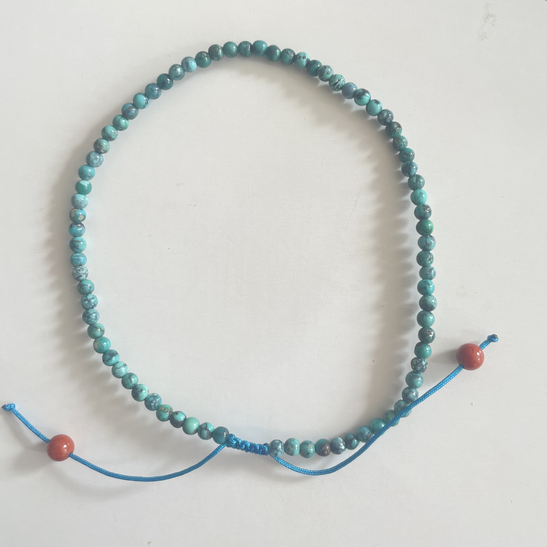 天然原矿米链手串珠径2.3mm左右