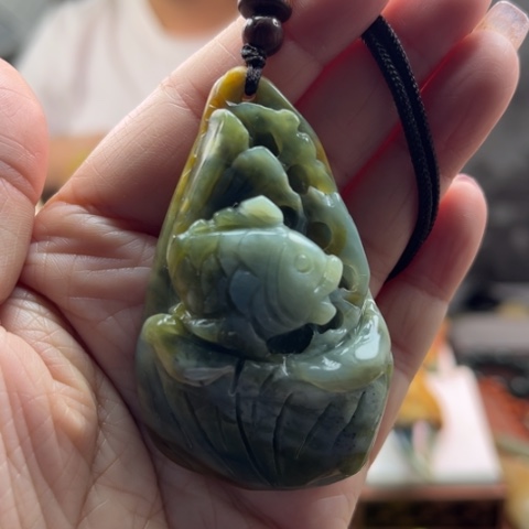 岫玉挂件未镶嵌挂件