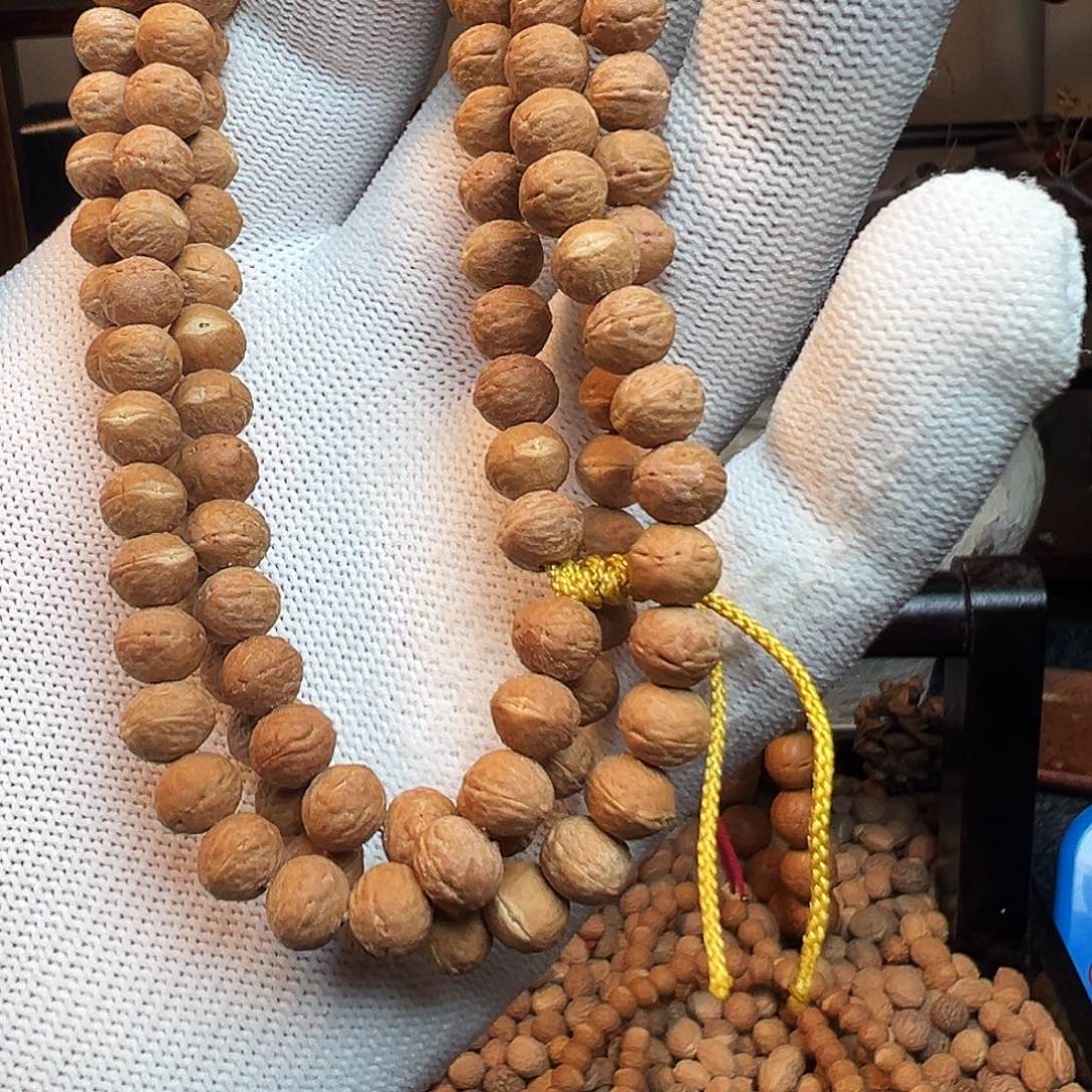 荷***徐吊坠凤眼菩提野生酸枣核108