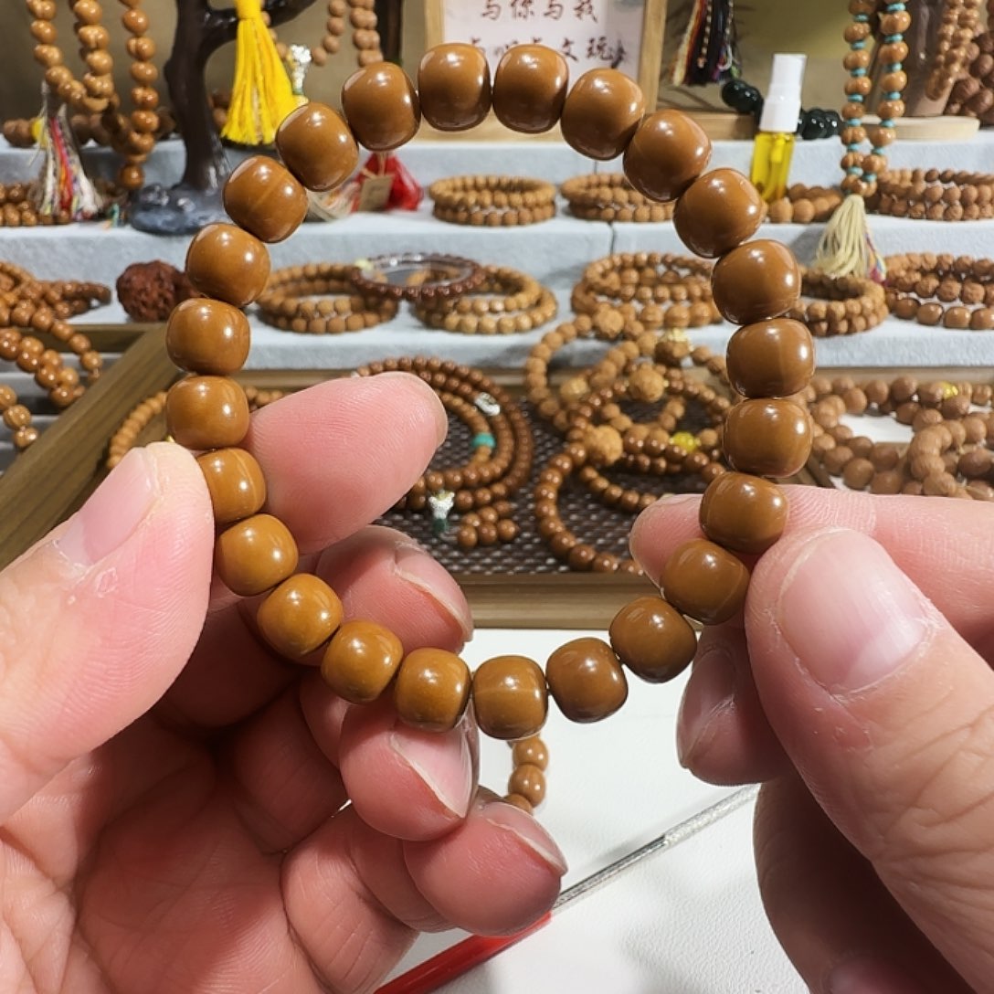 手串猴头核桃精品雕刻猴头手串老型