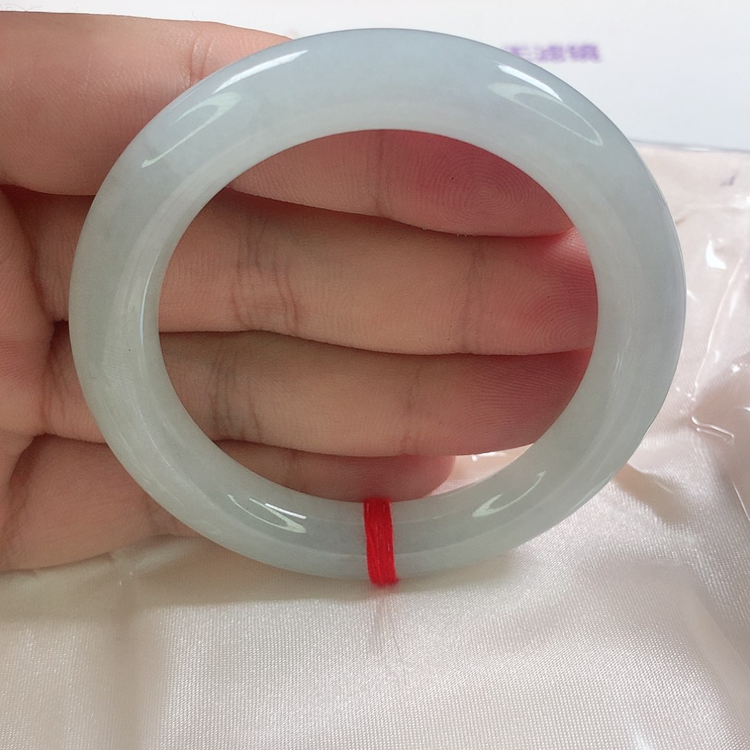 翡翠手镯（圆镯）未镶嵌325号