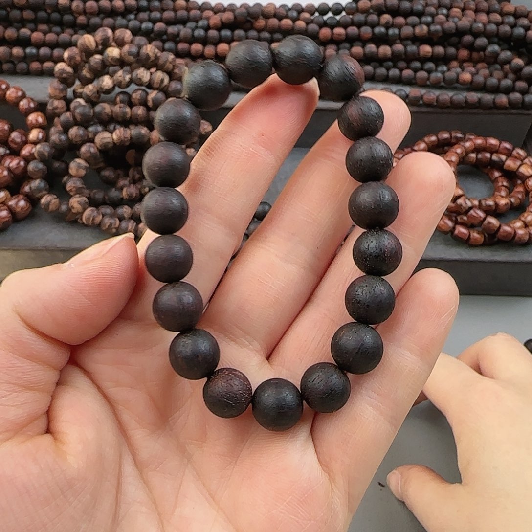 降真香手串/手链1.0紫棋高油高密软结油