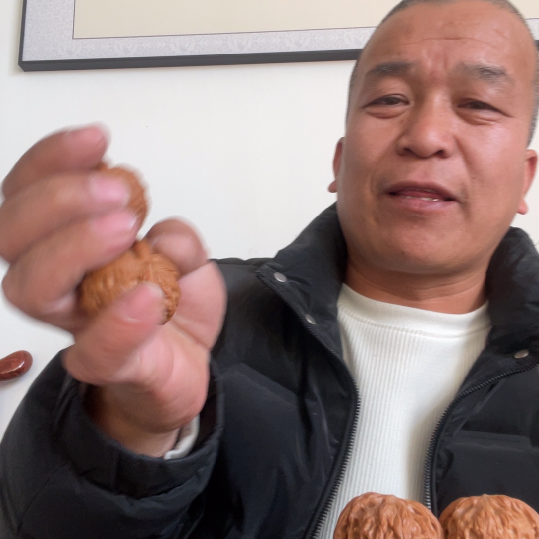 五***哥吊坠文玩核桃磨盘43