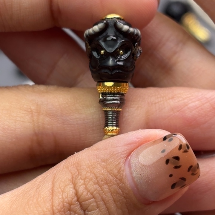 玛瑙/玉髓未镶嵌文玩配饰适配4-7mm的串