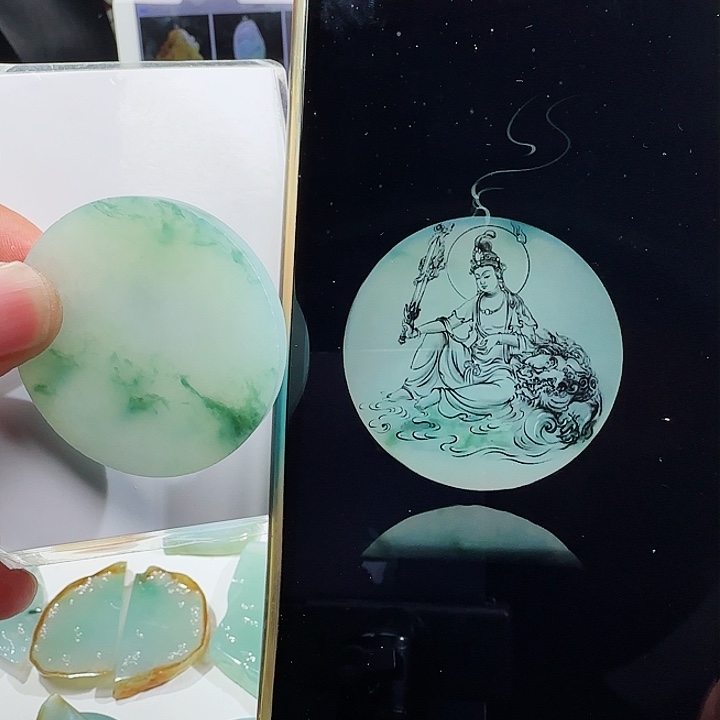 定制翡翠未镶嵌翡翠首饰