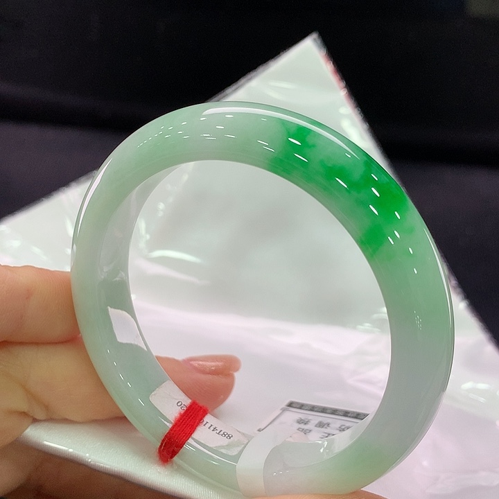 翡翠手镯未镶嵌正圈54-55