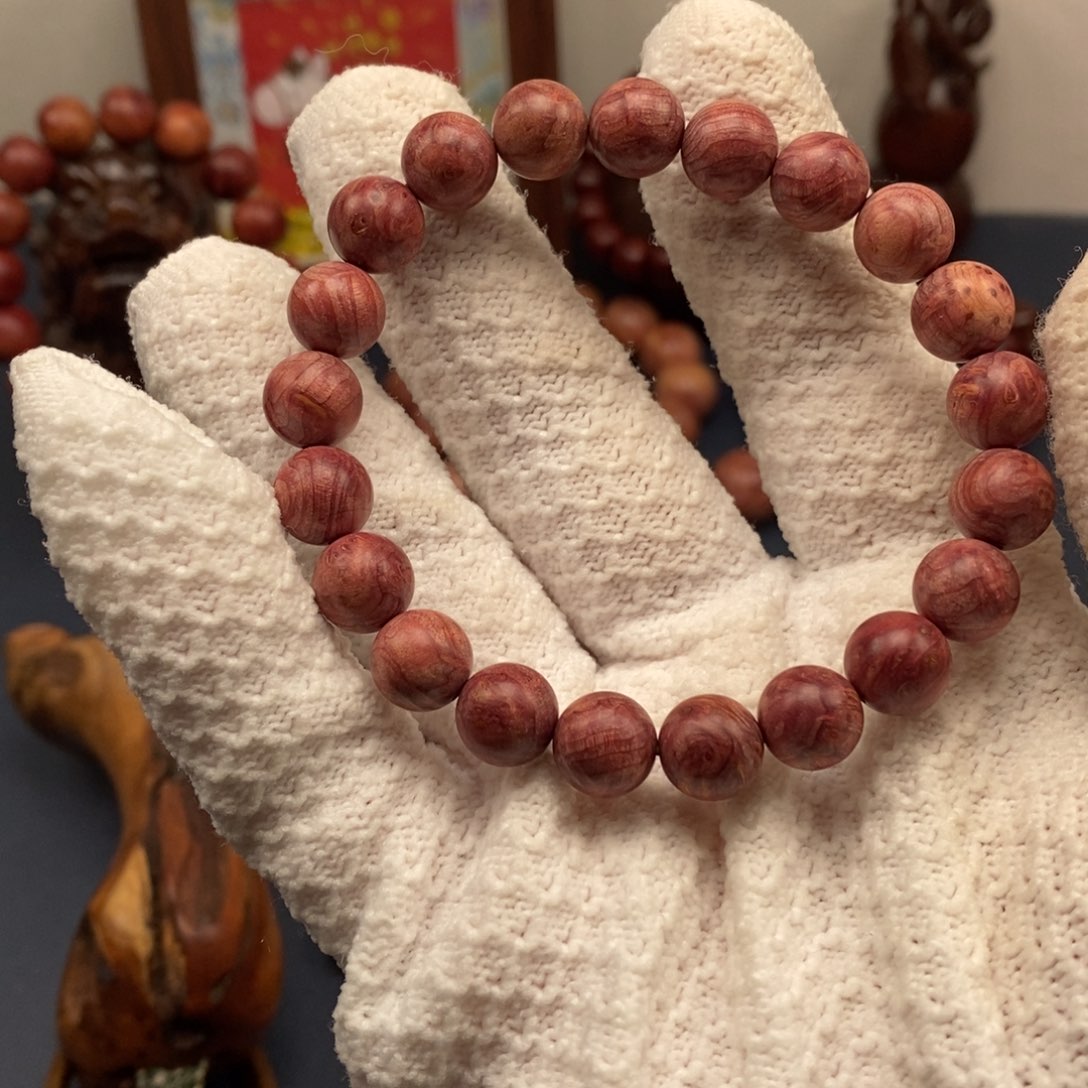 木质类血柏手串小号