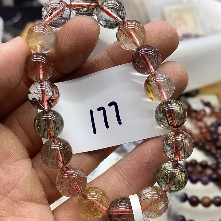 水晶手串未镶嵌天然