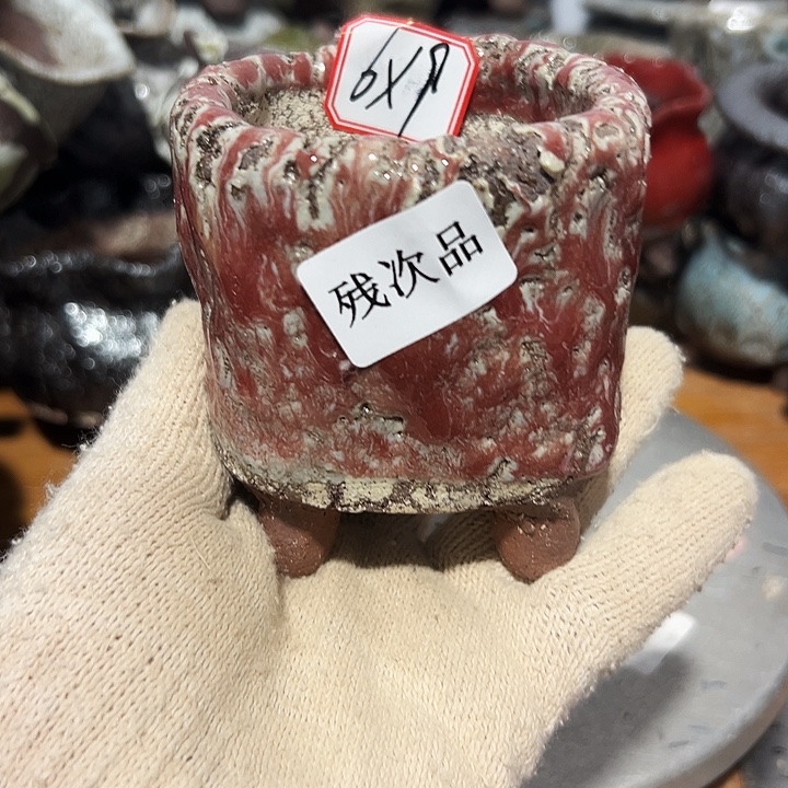 粗陶花盆制作就这样了