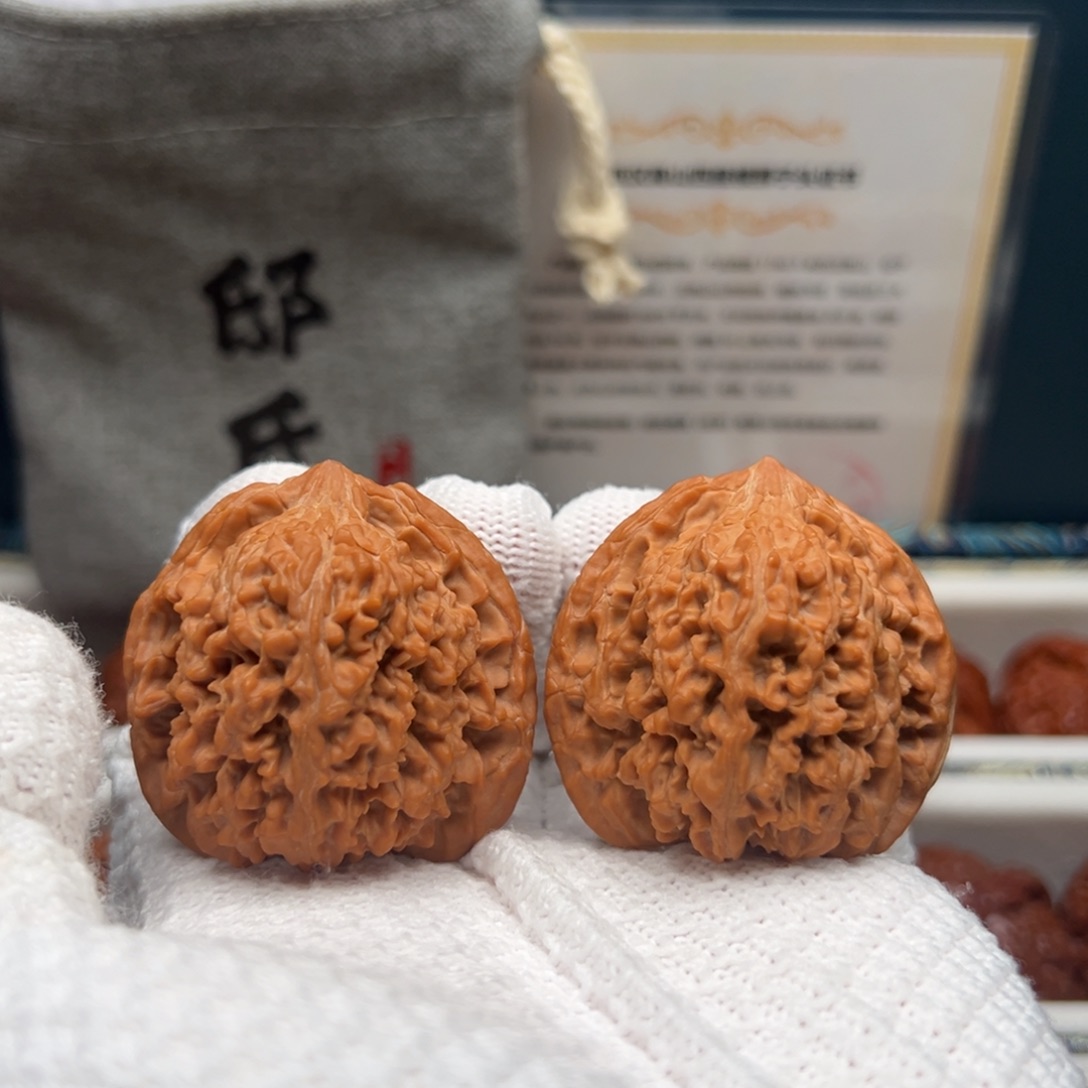 文玩核桃把件满天星43