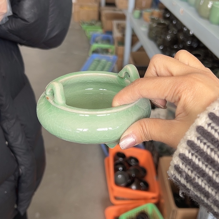 小米茶器龙泉青瓷