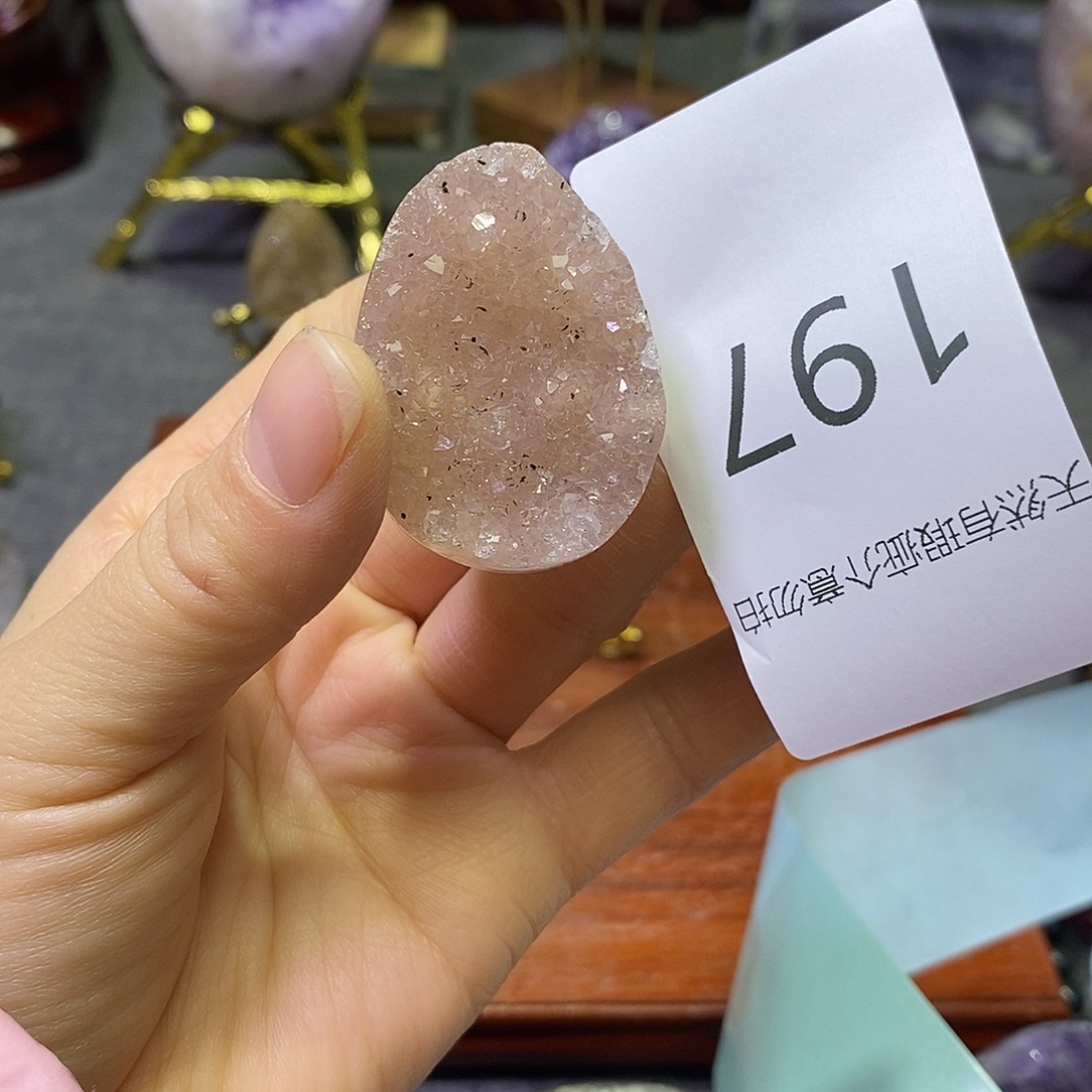 珠宝半成品紫晶未镶嵌