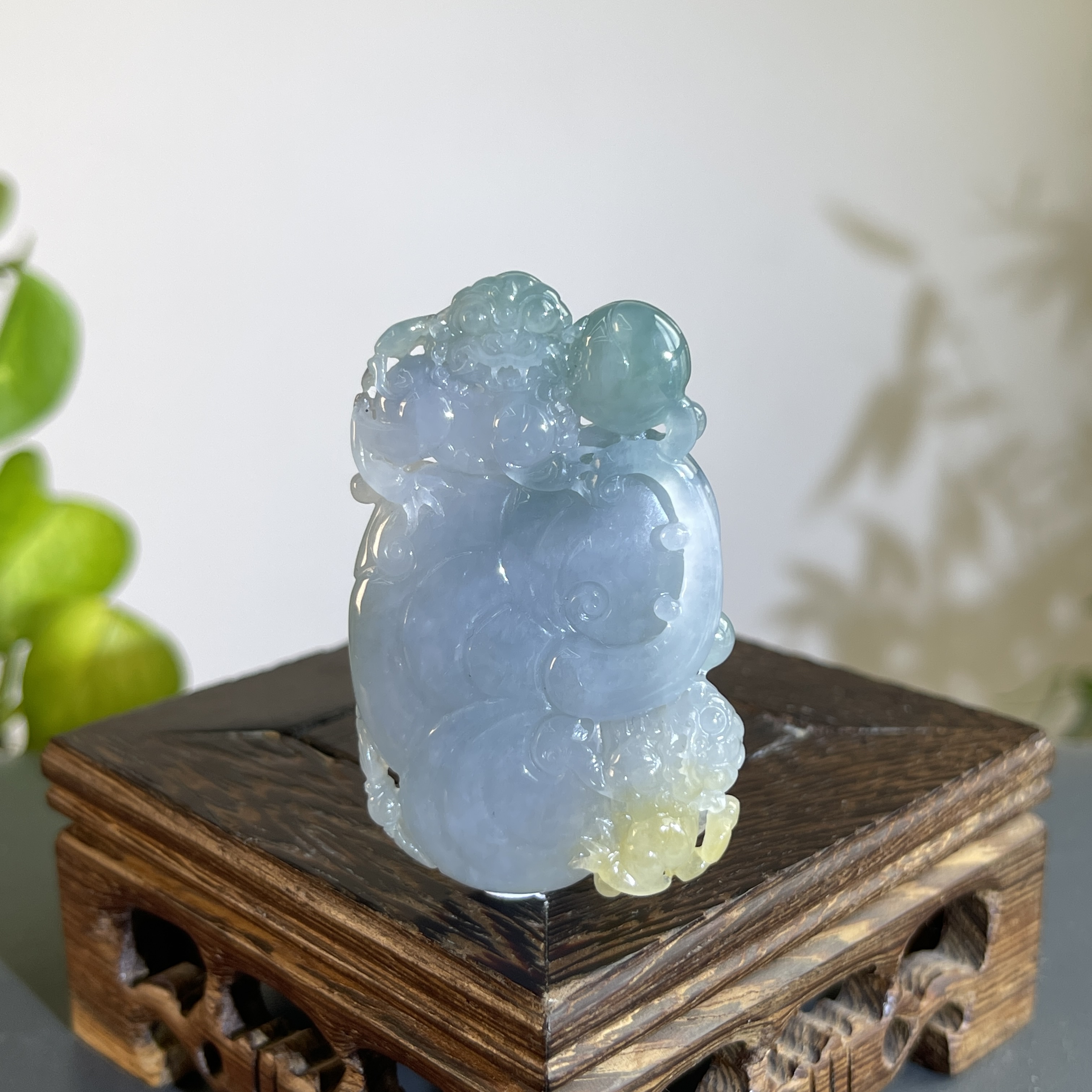 JXA08-130 天然缅甸翡翠A货 万事如意