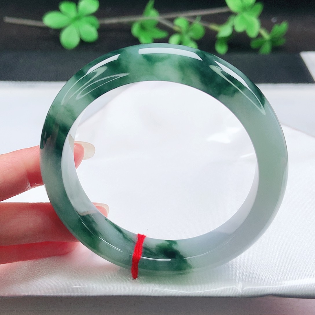 未镶嵌手镯翡翠60.5圈