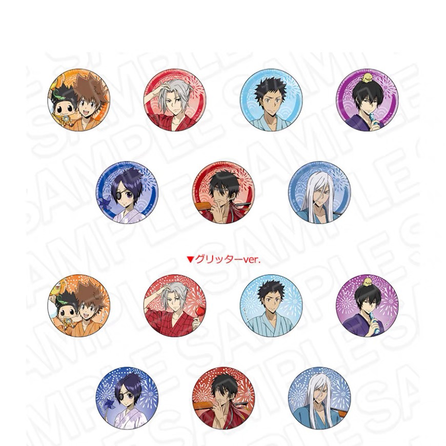 日谷《家庭教师》花火夏日祭浴衣吧唧徽章盲盒