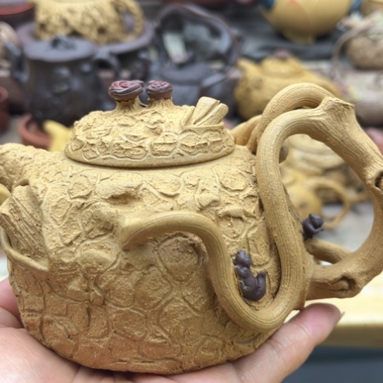 紫砂茶壶人**醒我是一个很