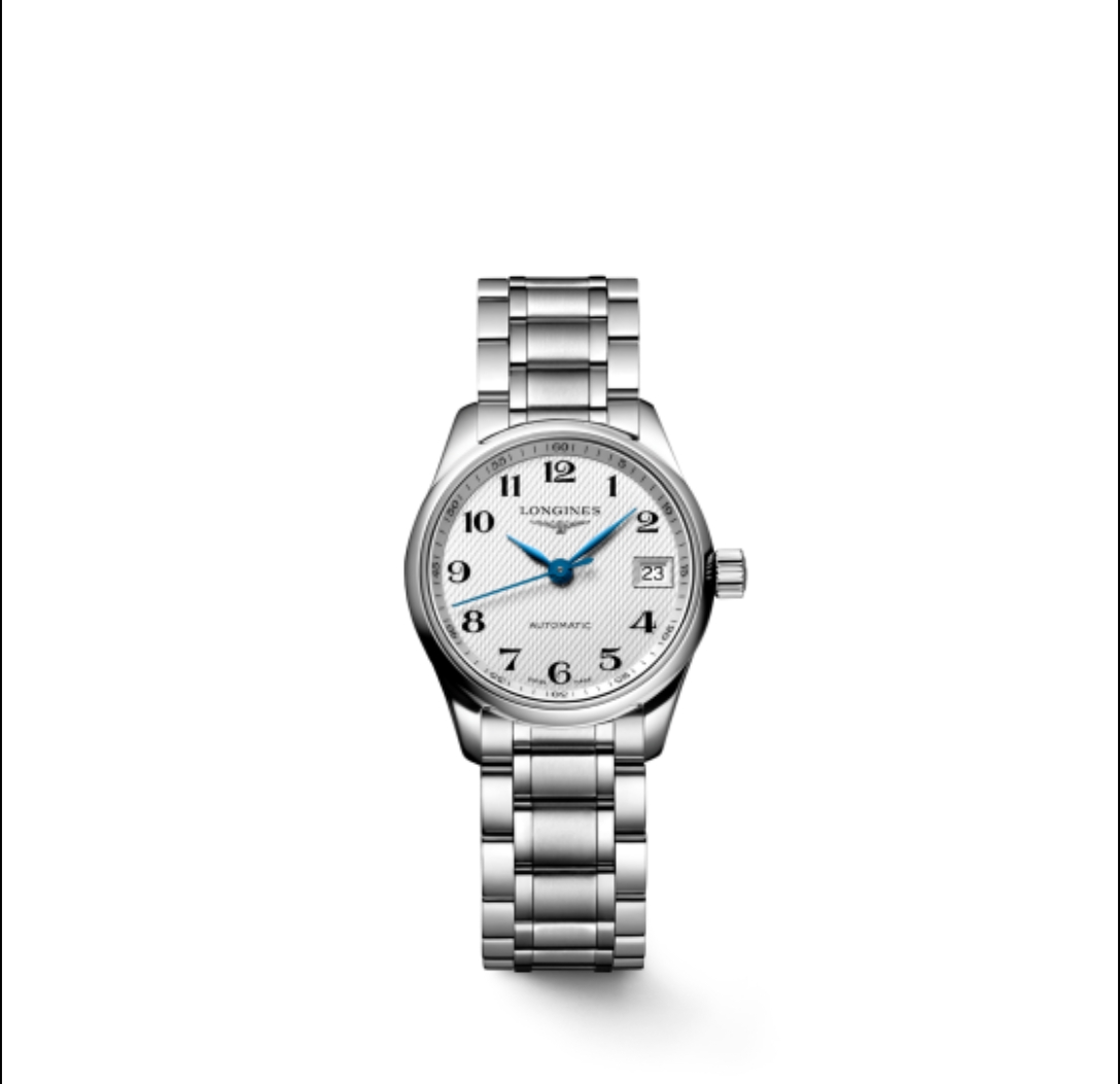 99新 Longines/浪琴 名匠0537/轻奢L2.128.4.78.6/女款腕表25.5mm