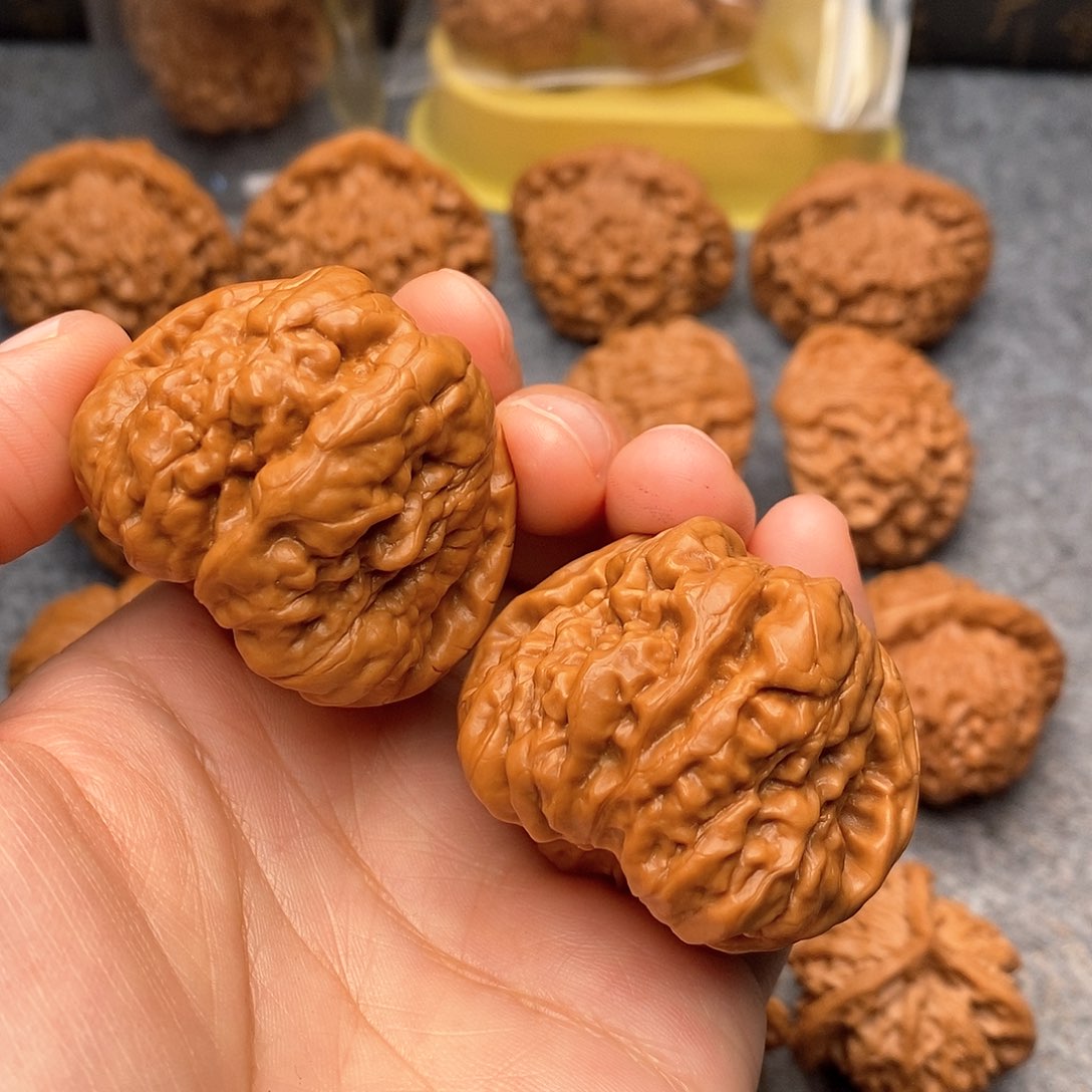 文玩核桃把件肌肉蛤蟆43尺