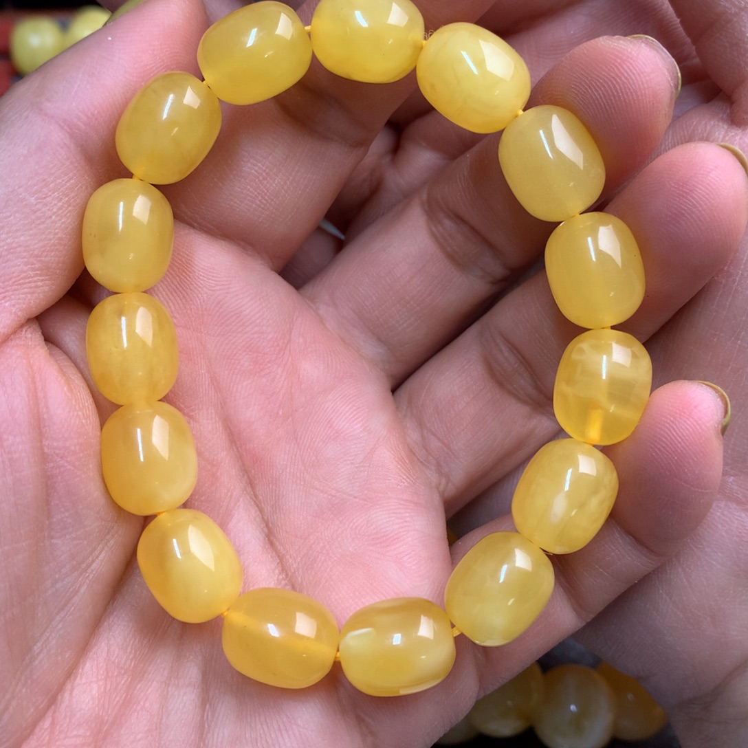 琥珀未镶嵌裸石蜜蜡