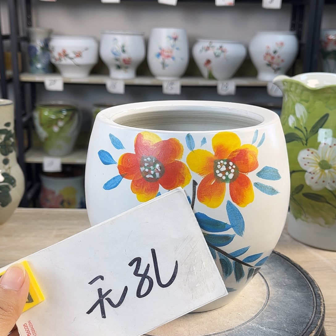罐1xc景德镇陶瓷花盆