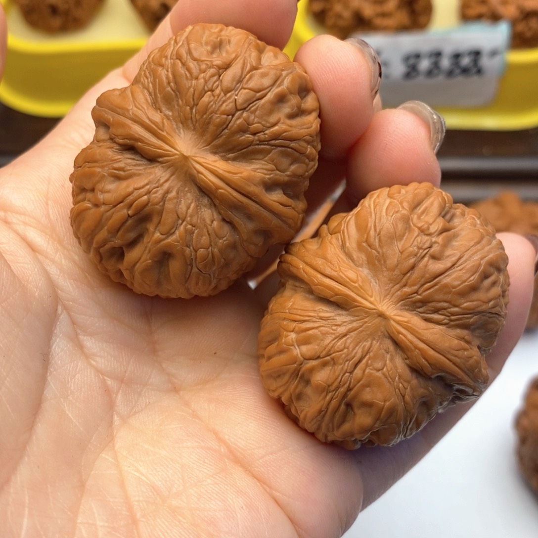 把件文玩核桃42尺平谷元宝