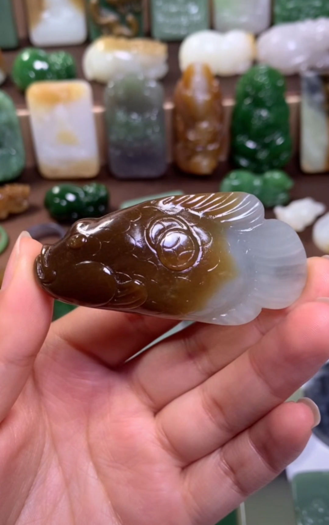 和田玉挂件未镶嵌