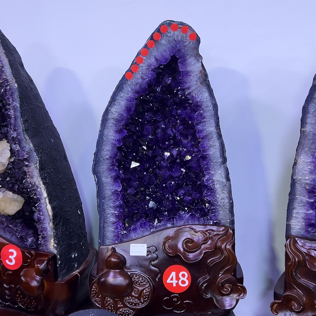 大型摆件（非配饰）紫晶未镶嵌