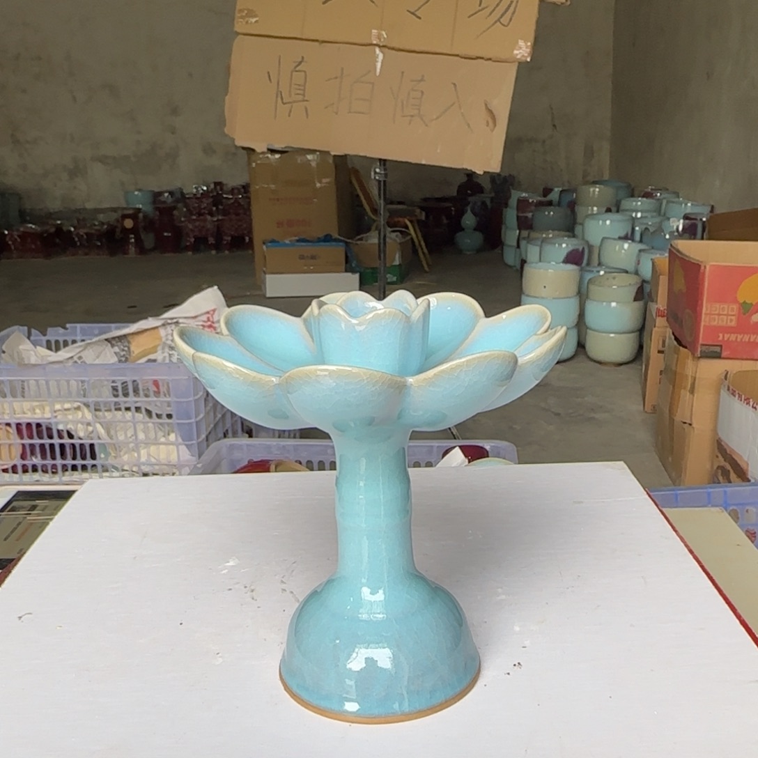 瓷摆件郑家钧窑摆件微