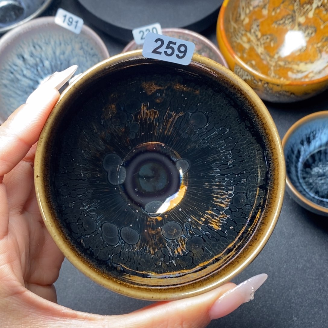 茶盏建窑建盏主人杯259