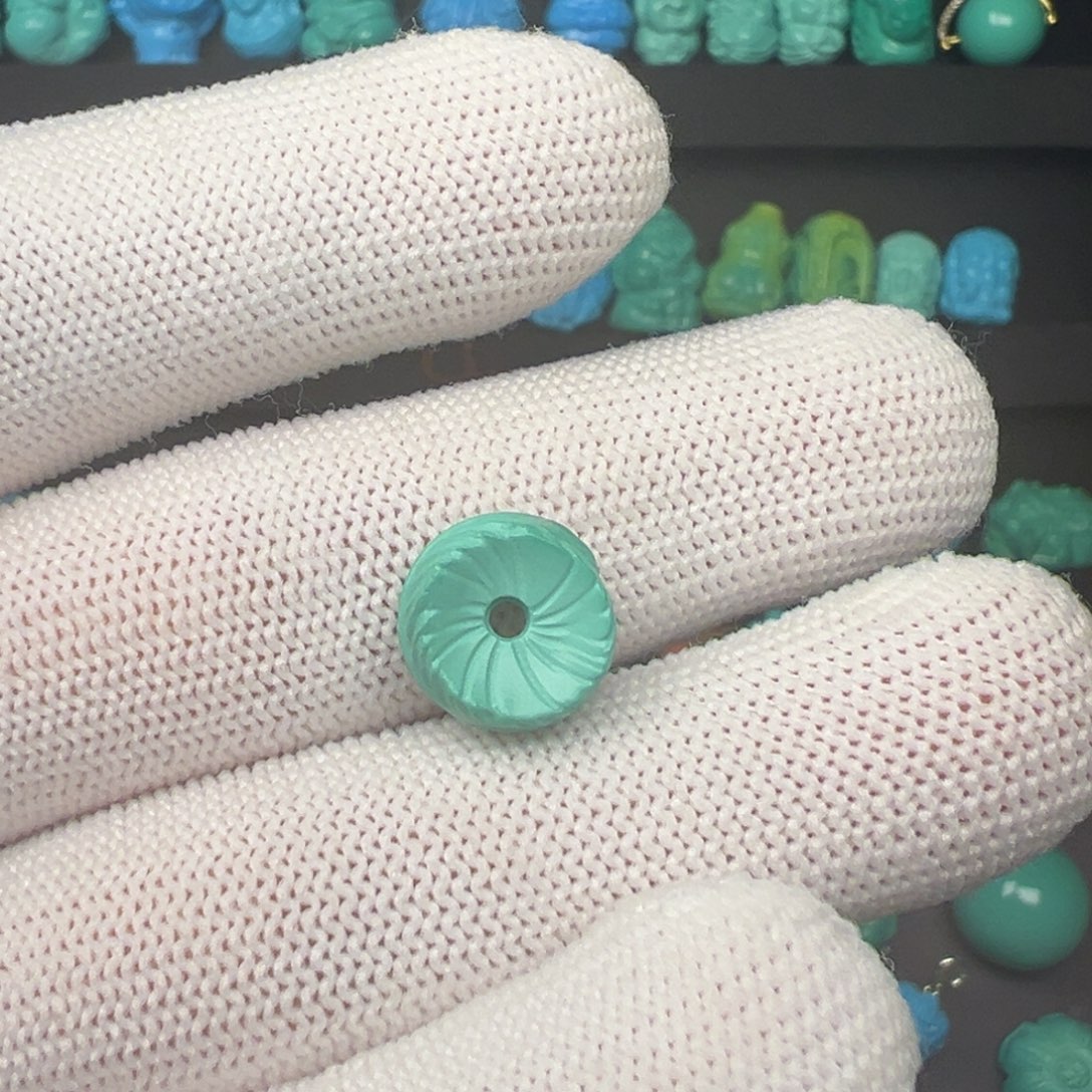 湖北原矿卡十二羽毛扣