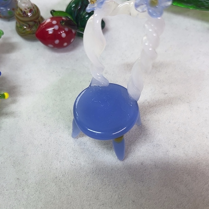 琉璃手工艺品橘****果琉璃