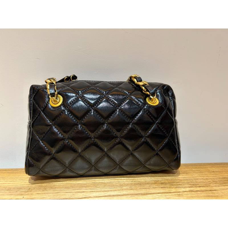 HIRMRIS手工真皮包550687-黑  中旅游