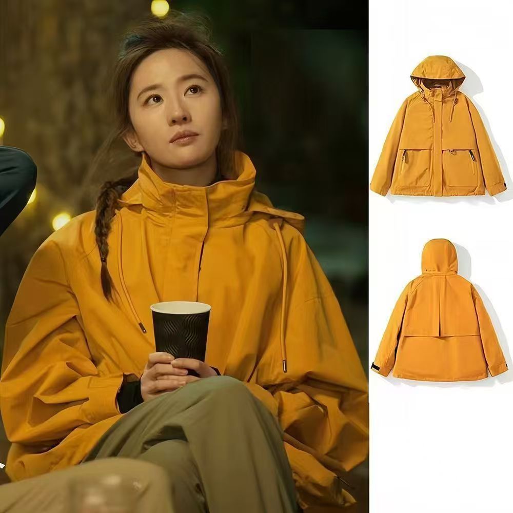 【玫瑰同款冲锋衣】防风保暖登山服情侣夹克外套冲锋衣户外防水