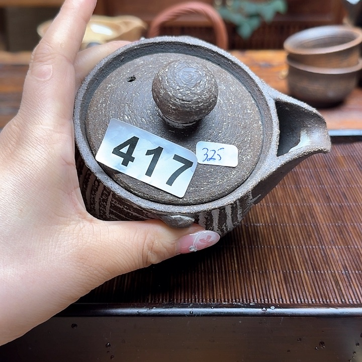 纯手工制作粗陶茶具格*化