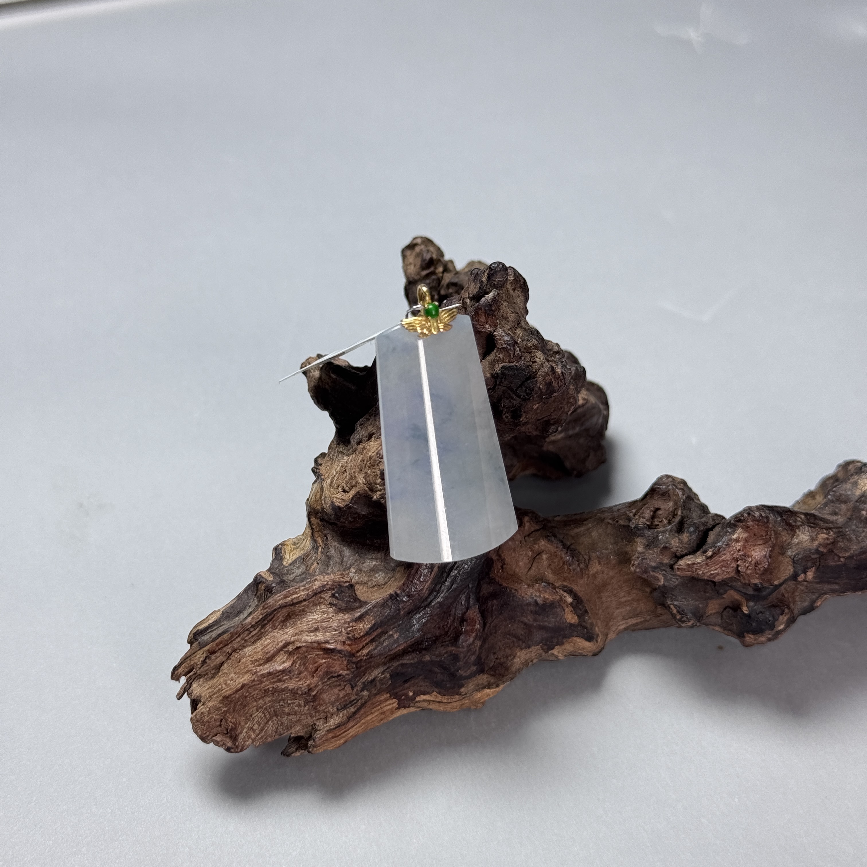 【诚翠拍品第一百一十二期午】翡翠26吊坠HJJj5065金