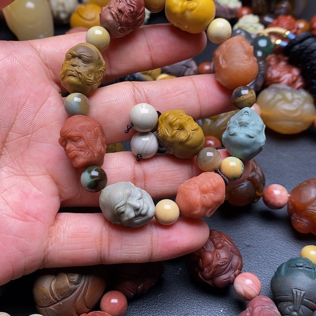 玛瑙/玉髓手串未镶嵌༺****༻