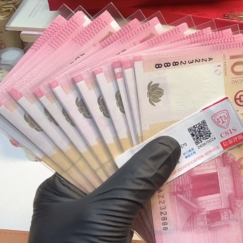 纸港10纸币豹子电10张一组，，，