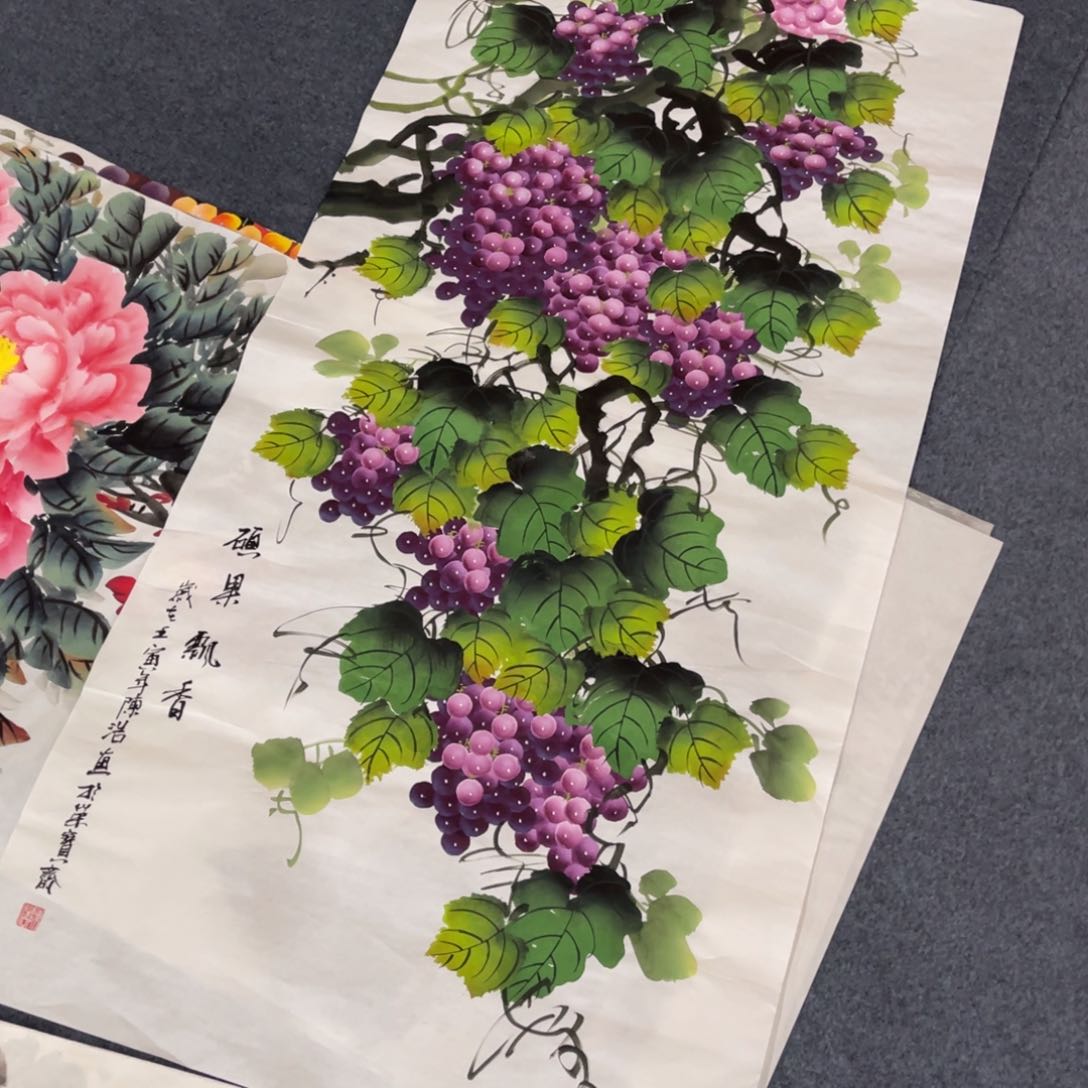 国画处理作品看好再拍哦