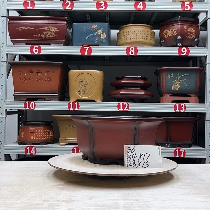 紫砂花盆紫砂花盆