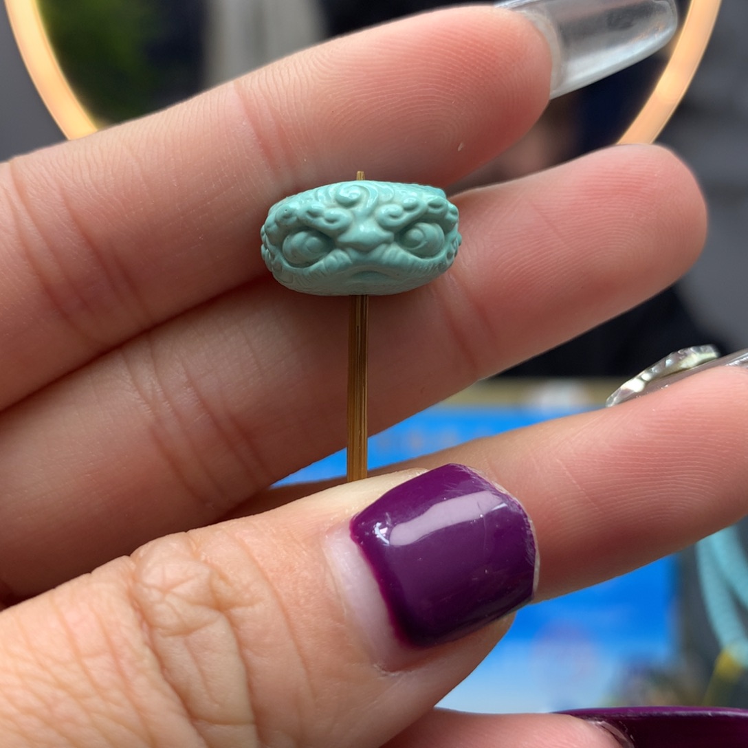 绿松石挂件未镶嵌