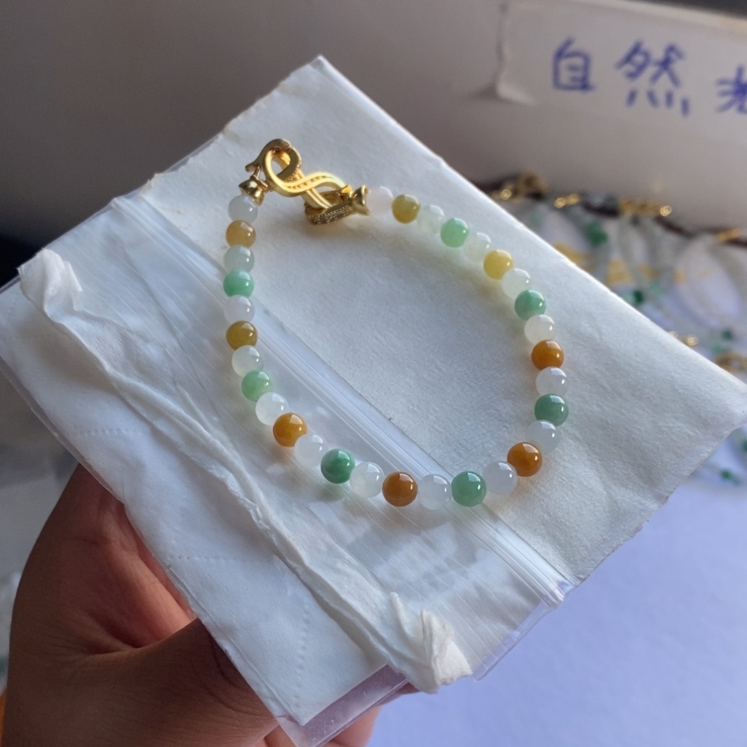 定制翡翠未镶嵌17 缅甸翡翠A货卡5.6