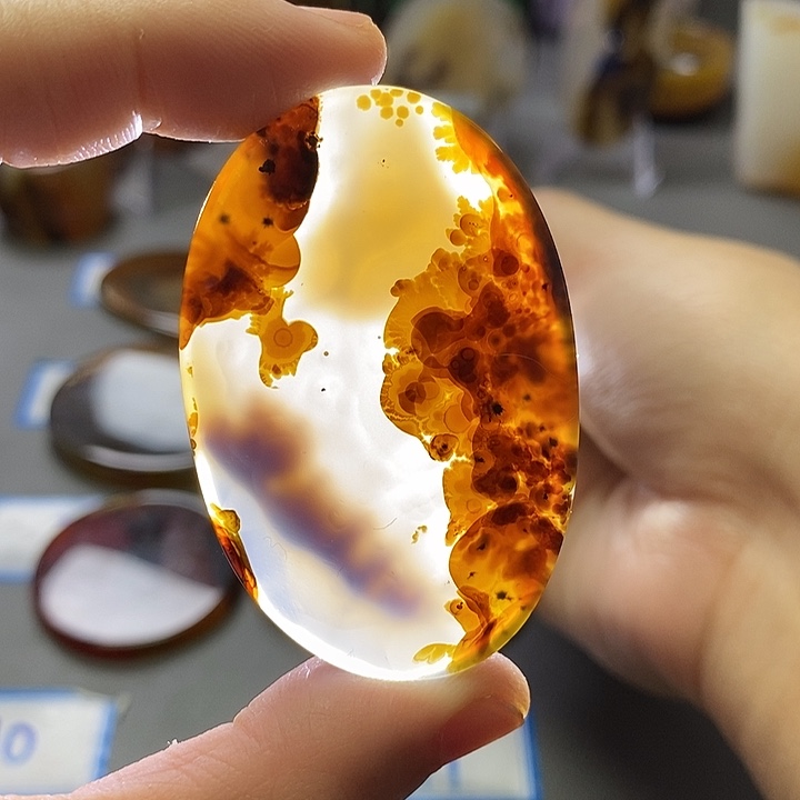 玛瑙/玉髓未镶嵌珠宝半成品138