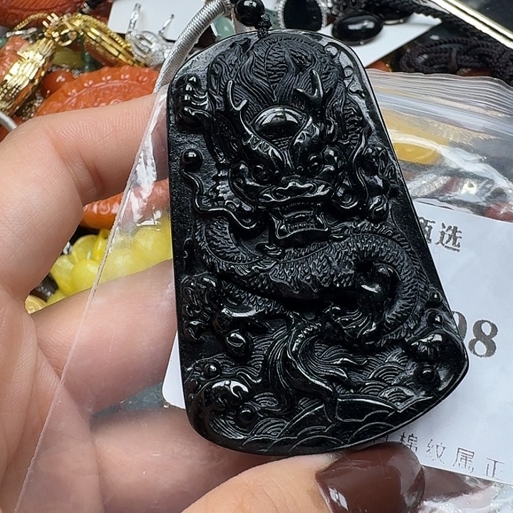 翡翠未镶嵌项链翡翠