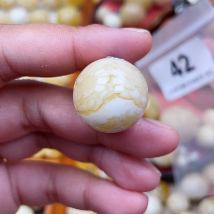 蜜蜡未镶嵌珠宝奇石粉水线23