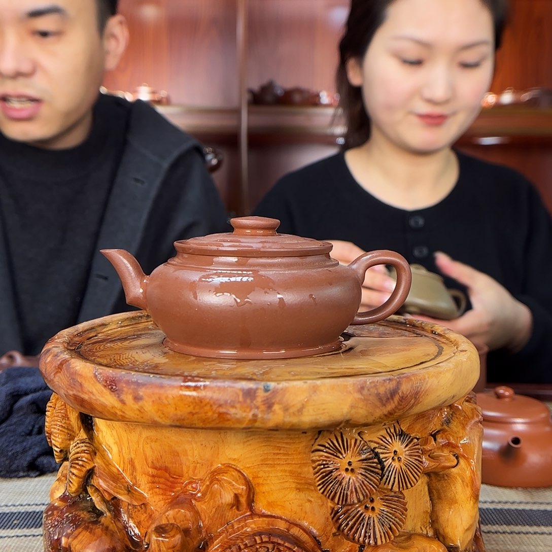 紫砂茶壶一壶李紫砂