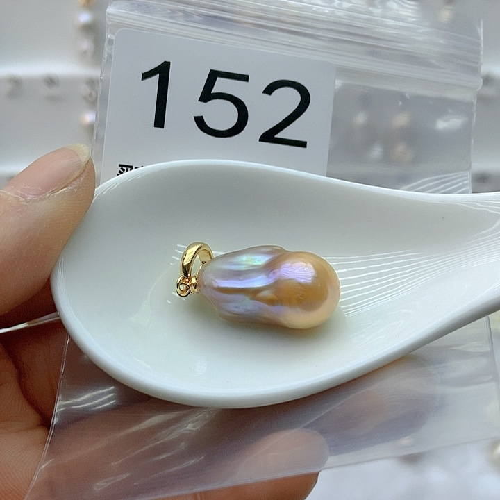 淡水珍珠颈饰银S925镶嵌