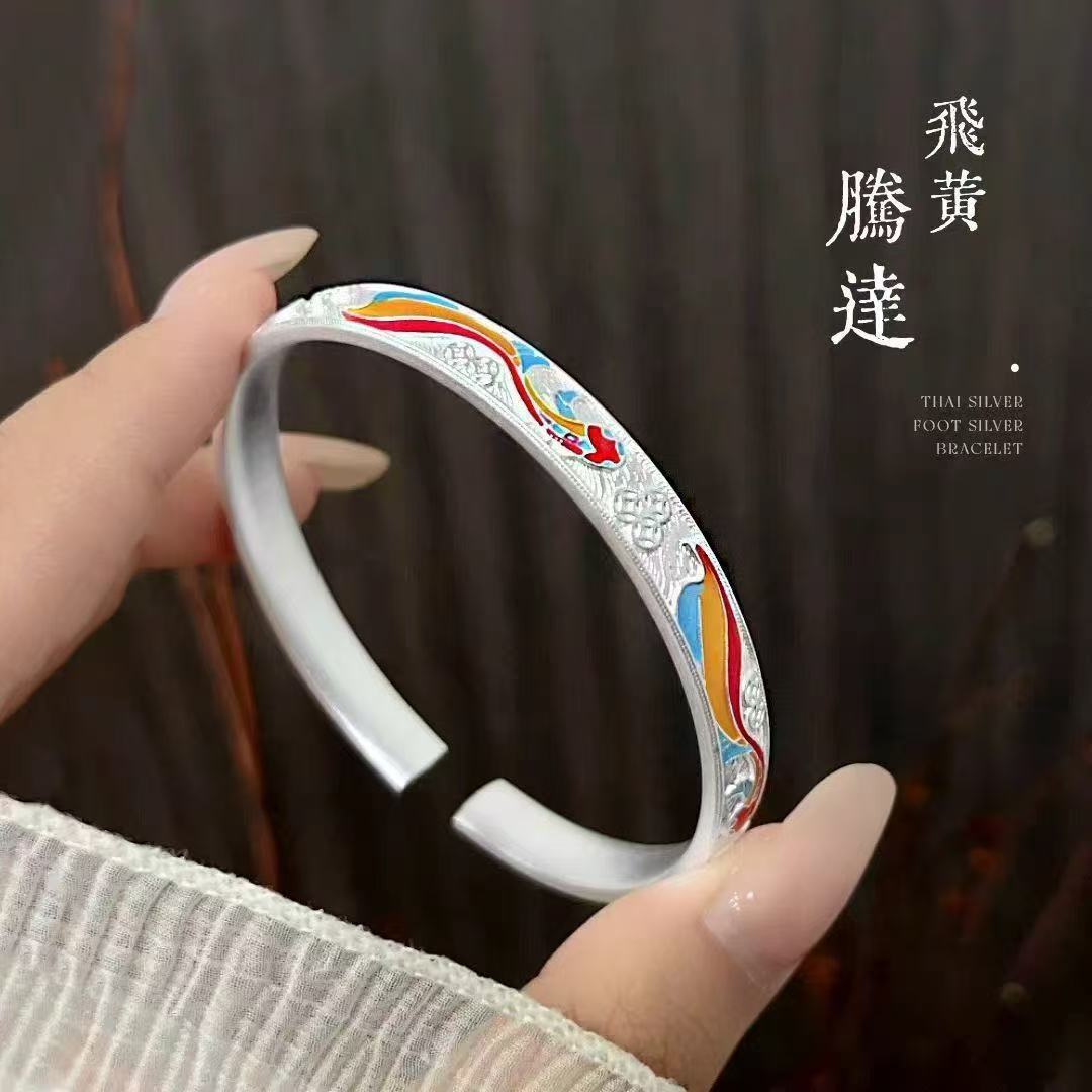 银制精品手镯—-006