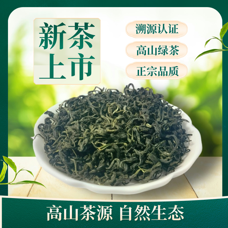 2025年新茶贵州务川分水高山云雾毛峰嫩芽春茶鲜爽回甘礼品新茶叶